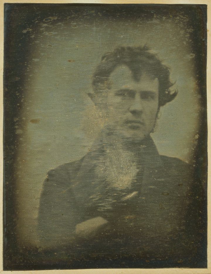 Auto-portrait de Robert Cornelius, 1839.