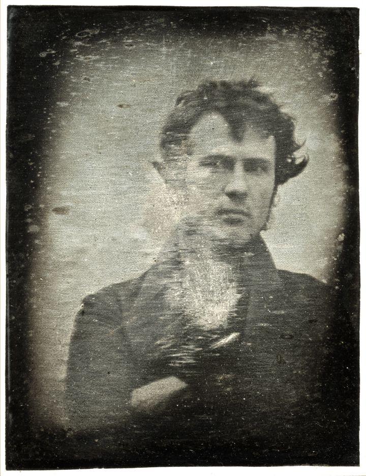 Auto-portrait de Robert Cornelius, 1839.