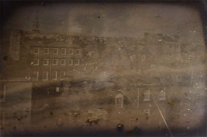 Paul Beck Goddard - View from the roof of the University of Pennsylvania, 1839.