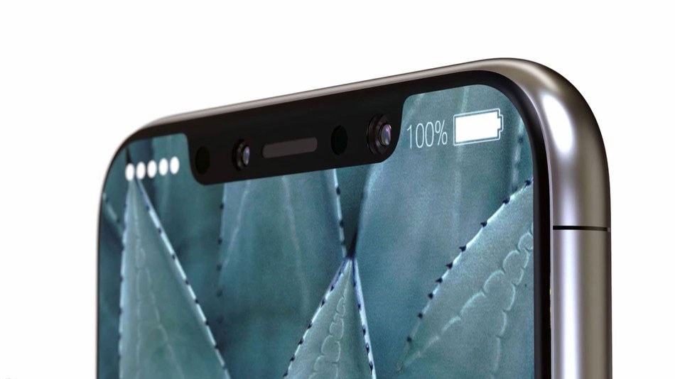 IPhone notch.