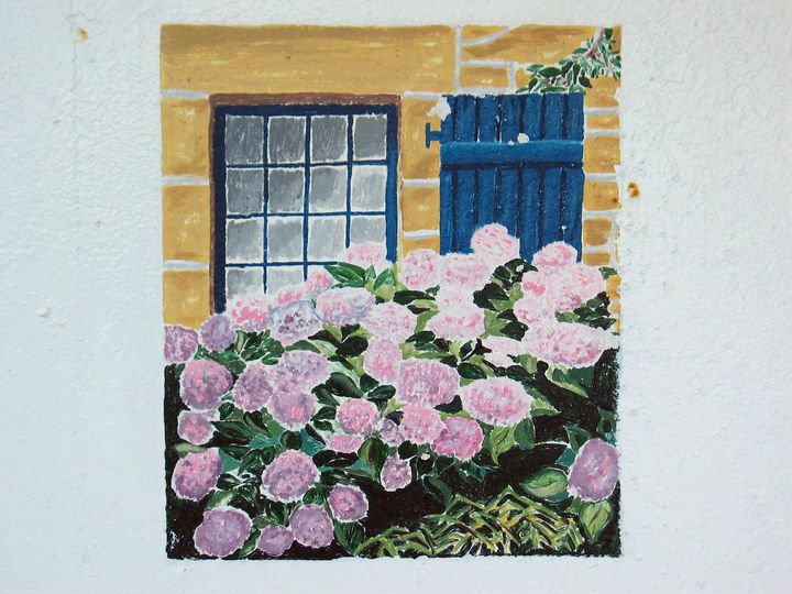 Hortensias. Sans doute l’expression d’un marin breton nostalgique.