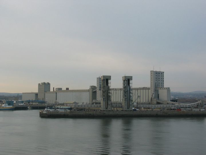 Terminal céréalier de la Bunge du Canada.