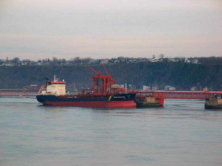 Chimiquier/pétrolier Maria Desgagnés.